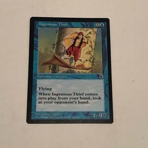 Ingenious Thief Magic the Gathering Card - Blue